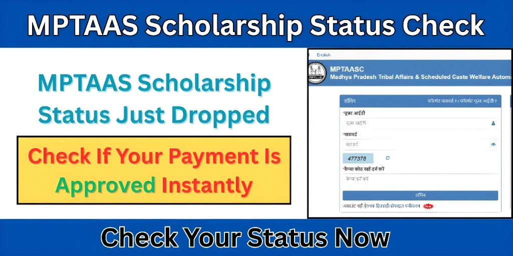Track Your MPTAAS Scholarship Status Easily In One Step Now